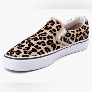 BRAND NEW Vans Unisex Leopard Slip on